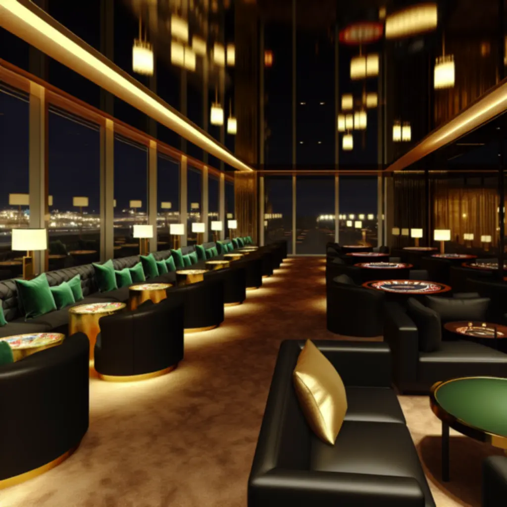 Prywatna strefa lounge na ekskluzywnym evencie